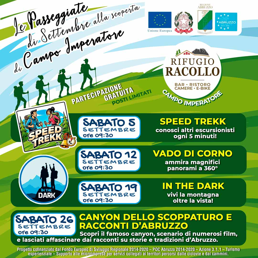 Escursioni gratuite a Campo Imperatore6 Escursioni gratuite a Campo Imperatore