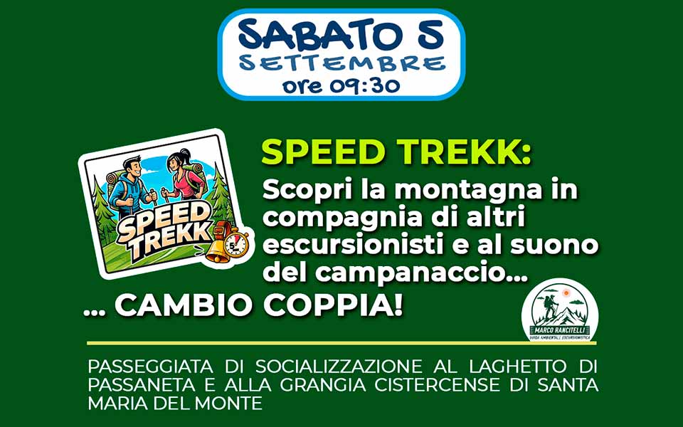 Speed Trekk: sabato 5 settembre una passeggiata di socializzazione a Campo Imperatore